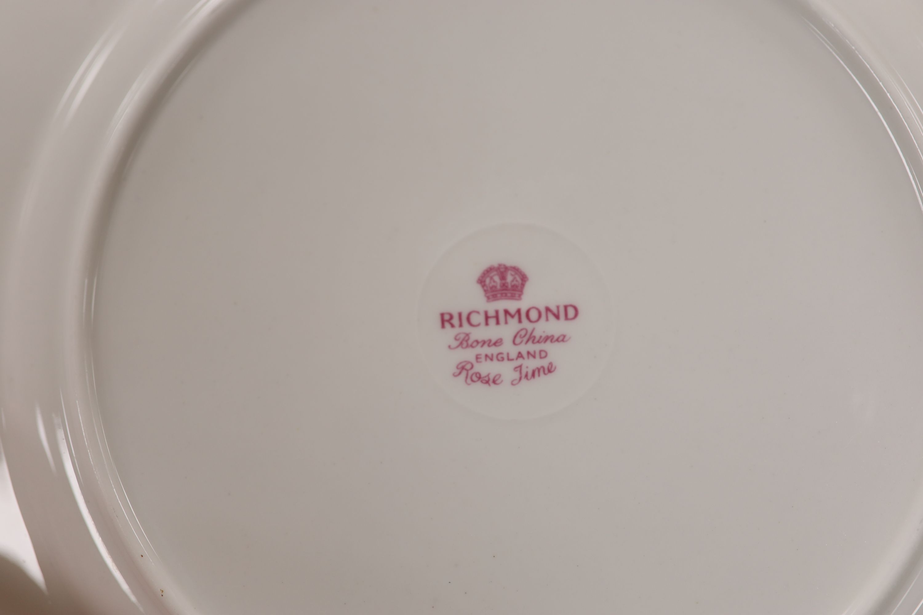 A Richmond bone china dinner and tea service, Rose Tyme pattern